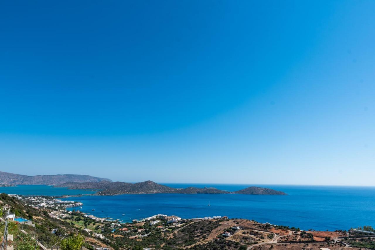 Aggeliki Stunning Elounda View Apartment Dış mekan fotoğraf