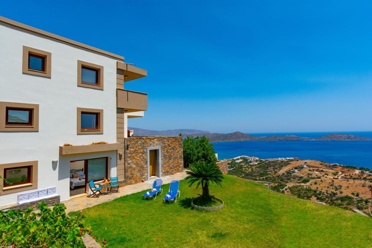 Aggeliki Stunning Elounda View Apartment Dış mekan fotoğraf