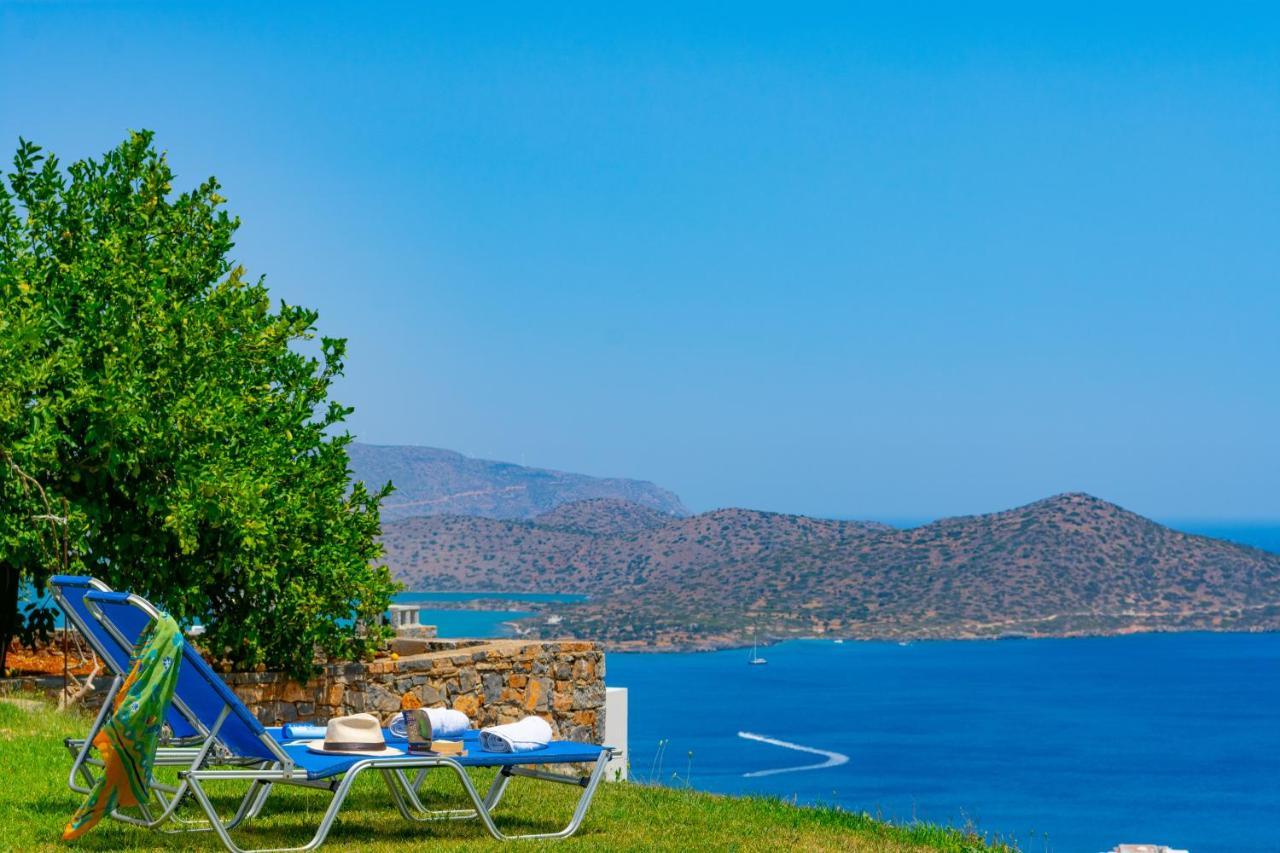 Aggeliki Stunning Elounda View Apartment Dış mekan fotoğraf